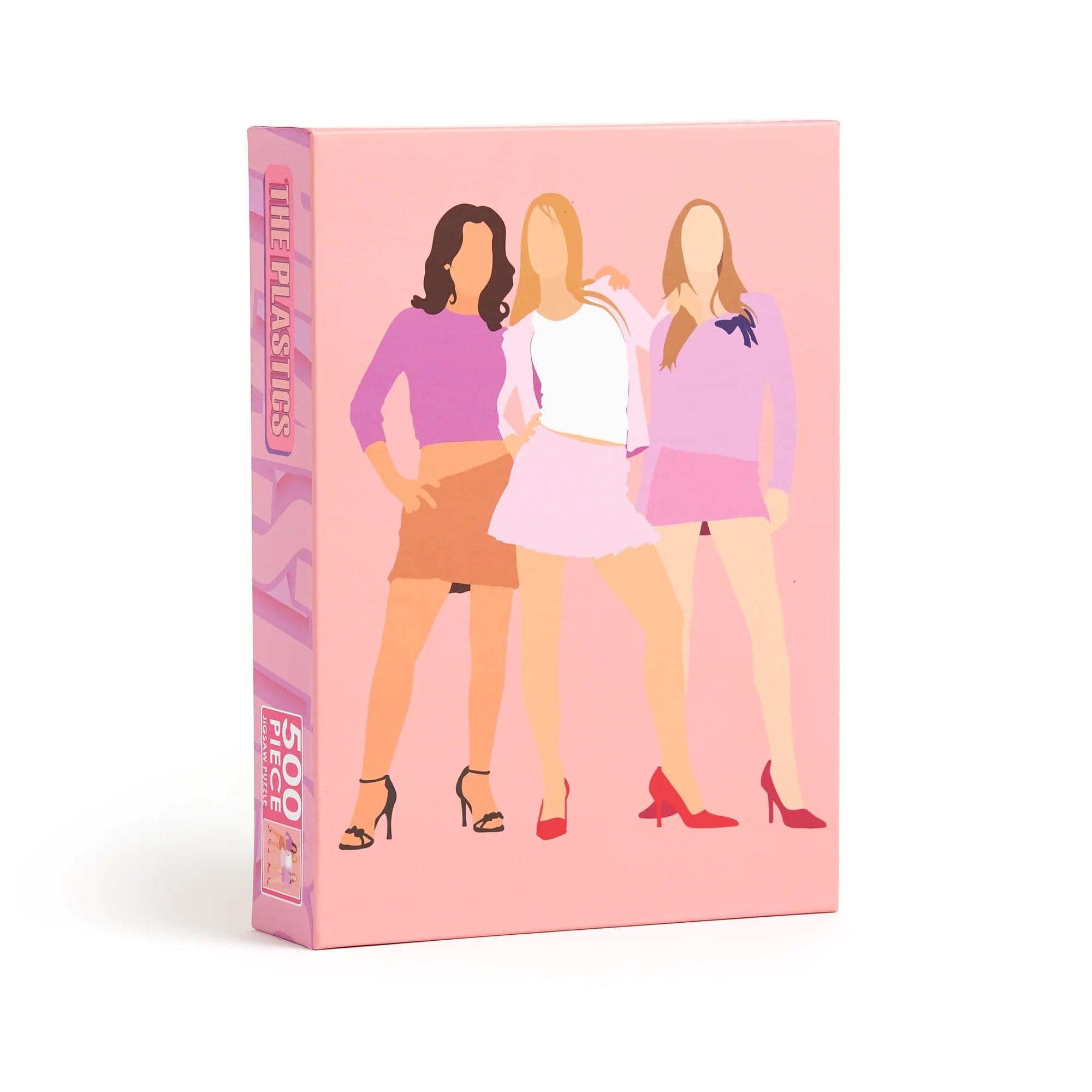 Bored Sheep Mean Girls Inspired: the Plastics Jigsaw Puzzle 500 Pcs by Bored Sheep – Game – Pink | Spoiled Brat UK