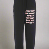 Shop Boys Lie Boys Lie 1 - 800 Heart Kimmy Jogger Pant as seen on Kristin Cavallari Jogger Bottoms for women – premium loungewear and festival fashion at Spoiled Brat