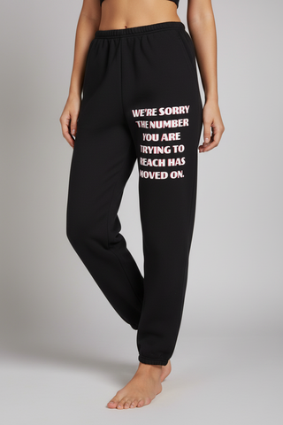 Boys Lie 1-800 Heart Kimmy Jogger Pant as seen on Kristin Cavallari - Spoiled Brat