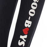Shop Boys Lie Boys Lie 1 - 800 Heart Kimmy Jogger Pant as seen on Kristin Cavallari Jogger Bottoms for women – premium loungewear and festival fashion at Spoiled Brat