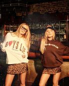 Shop Boys Lie Boys Lie 1 - 800 Heart Racer Hoodie Sweater for women – premium loungewear and festival fashion at Spoiled Brat