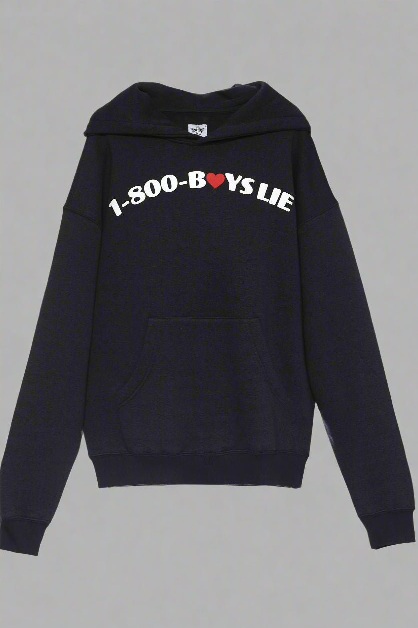 Boys Lie 1 - 800 Heart Racer Hoodie - Spoiled Brat