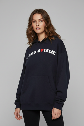 Boys Lie 1-800 Heart Racer Hoodie - Spoiled Brat