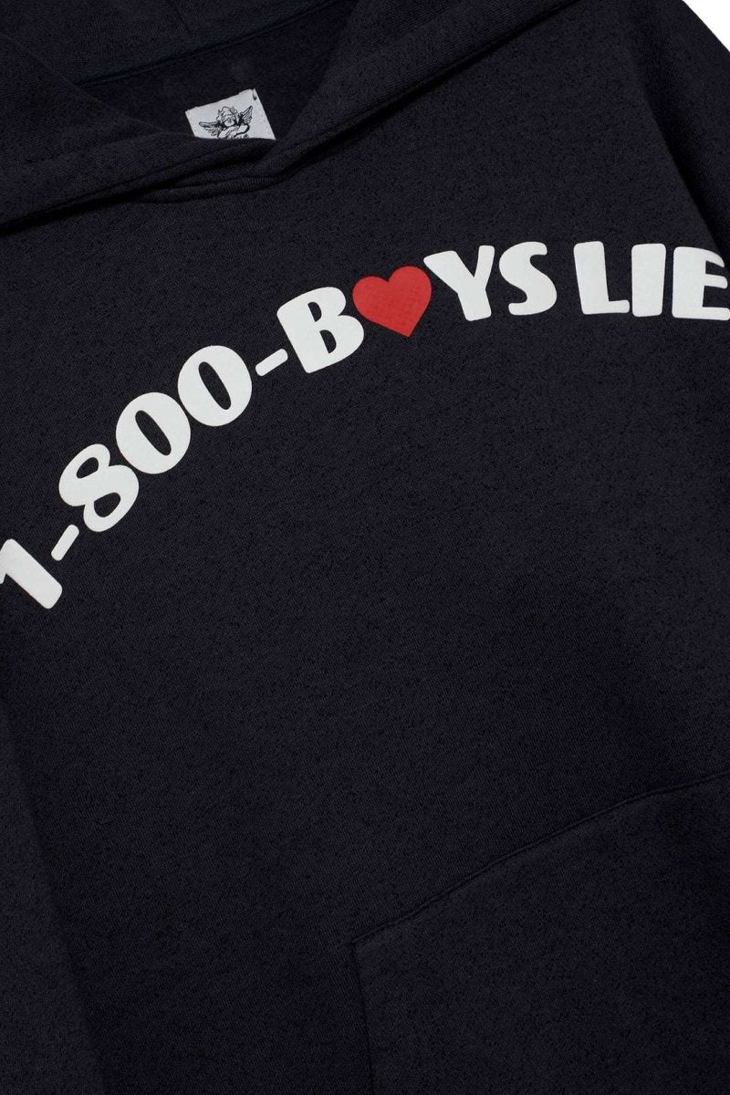 Shop Boys Lie Boys Lie 1 - 800 Heart Racer Hoodie Sweater for women – premium loungewear and festival fashion at Spoiled Brat