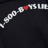 Shop Boys Lie Boys Lie 1 - 800 Heart Racer Hoodie Sweater for women – premium loungewear and festival fashion at Spoiled Brat