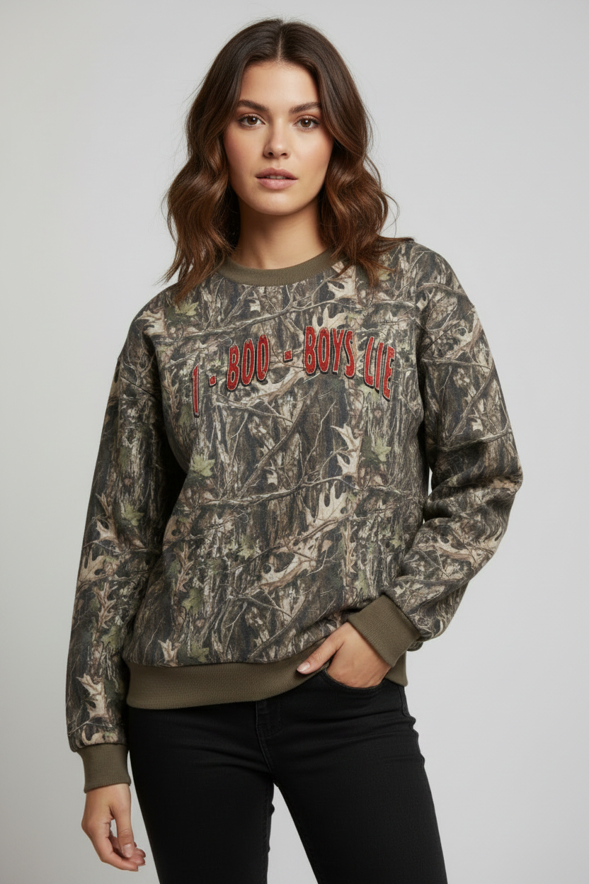 Boys Lie 1-800 Manhunt Kara Crewneck Sweater - Spoiled Brat