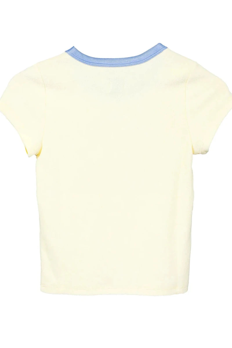 Shop Boys Lie Boys Lie Athletic Dept V3 Baby Tee T-Shirt for women – premium loungewear and festival fashion at Spoiled Brat