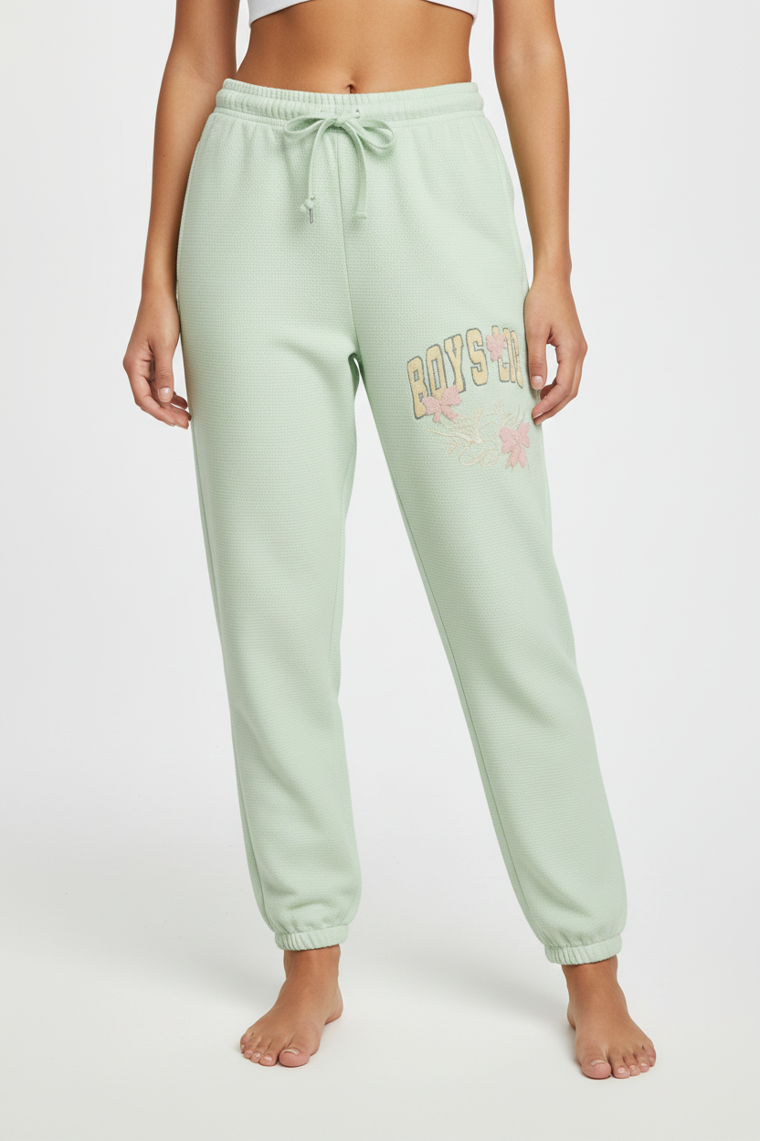 Boys Lie Aura Bows Kimmy Jogger Pants as seen on Chloe Brockett - Spoiled Brat