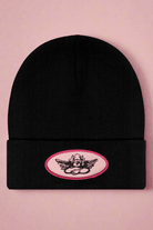 Shop Boys Lie Boys Lie Black 1 - 800 Beanie Hat Beanie for women – premium loungewear and festival fashion at Spoiled Brat