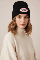 Shop Boys Lie Boys Lie Black 1 - 800 Beanie Hat Beanie for women – premium loungewear and festival fashion at Spoiled Brat