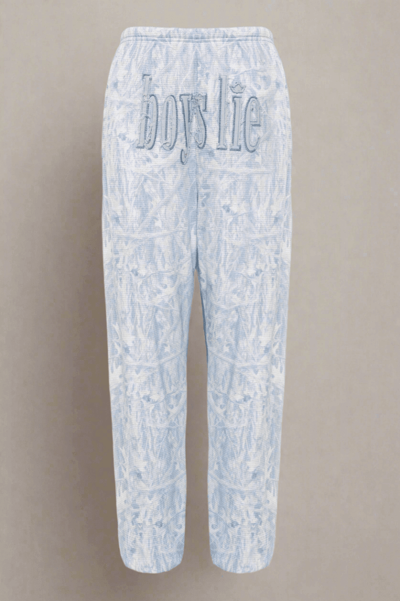 Shop Boys Lie Boys Lie Blue Manhunt Kimmy Jogger Pant Jogger Bottoms for women – premium loungewear and festival fashion at Spoiled Brat