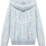 Shop Boys Lie Boys Lie Blue Manhunt Racer Hoodie as seen on Olivia Attwood Hooded Sweatshirt for women – premium loungewear and festival fashion at Spoiled Brat