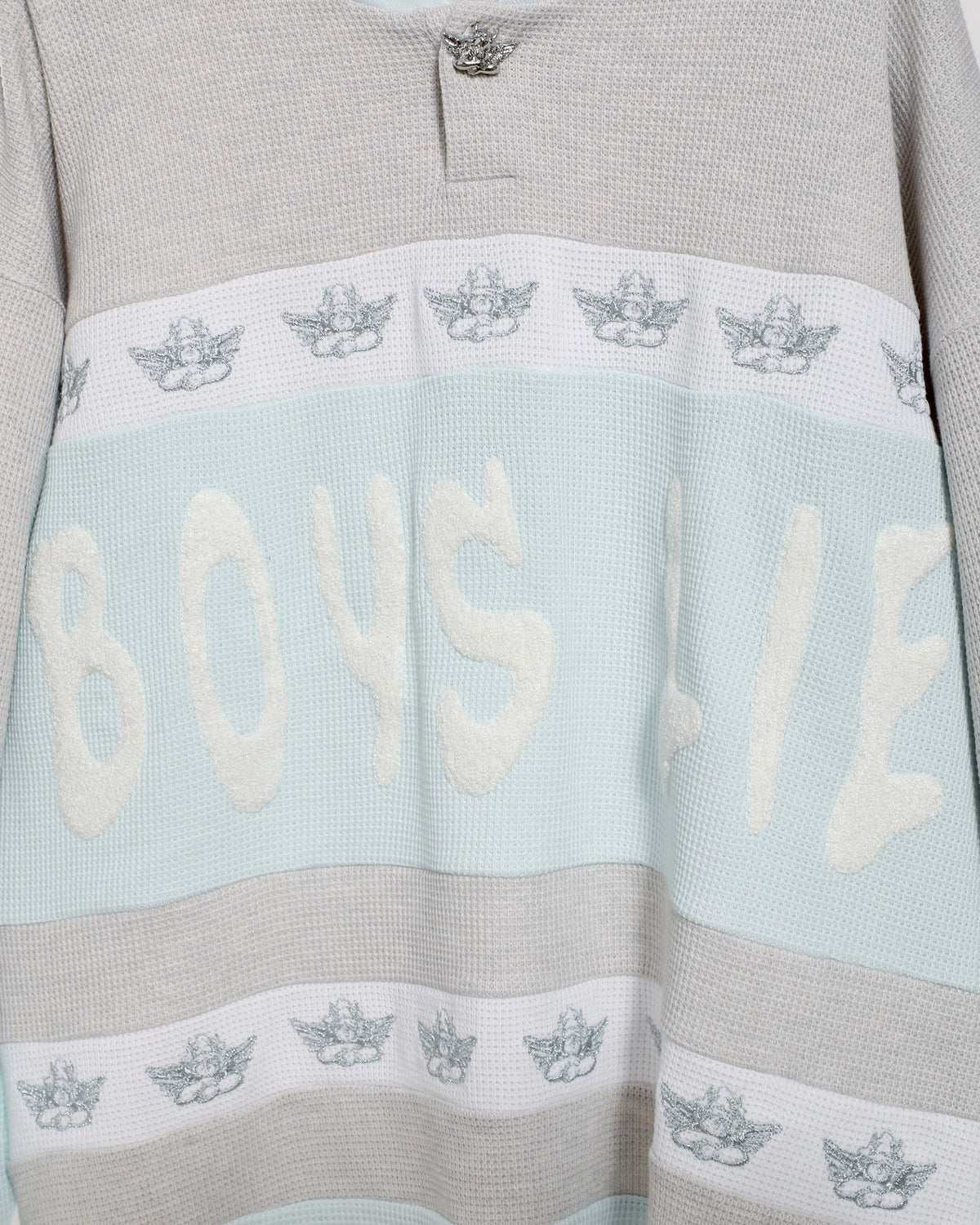 Boys Lie Blue Private School Rider Crewneck - Spoiled Brat