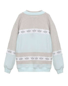 Shop Boys Lie Boys Lie Blue Private School Rider Crewneck Sweater for women – premium loungewear and festival fashion at Spoiled Brat