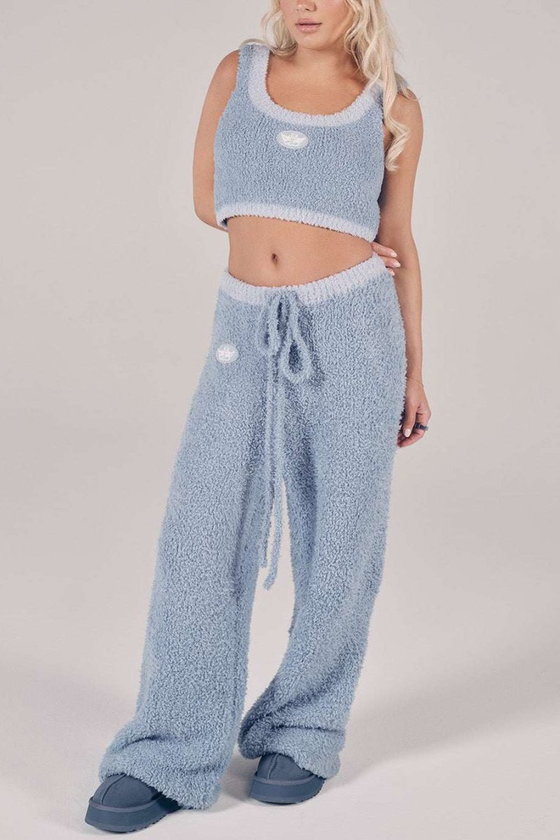 Shop Boys Lie Boys Lie Bodhi Blue Sweatpants Jogger Bottoms for women – premium loungewear and festival fashion at Spoiled Brat