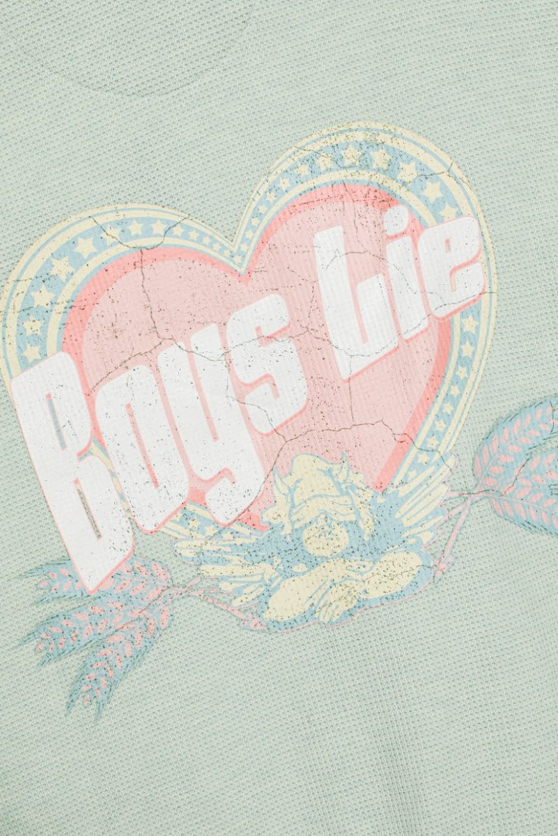 Shop Boys Lie Boys Lie Breakfast Beers Pastel Kara Crewneck Sweater Sweater for women – premium loungewear and festival fashion at Spoiled Brat