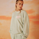 Shop Boys Lie Boys Lie Breakfast Beers Pastel Kara Crewneck Sweater Sweater for women – premium loungewear and festival fashion at Spoiled Brat