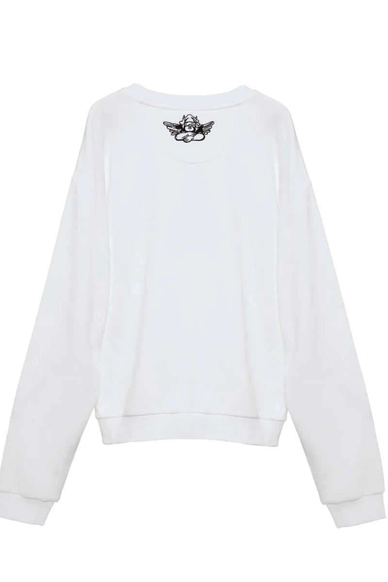 Shop Boys Lie Boys Lie Caitlyn Coded Kara Crewneck Sweater Sweater for women – premium loungewear and festival fashion at Spoiled Brat