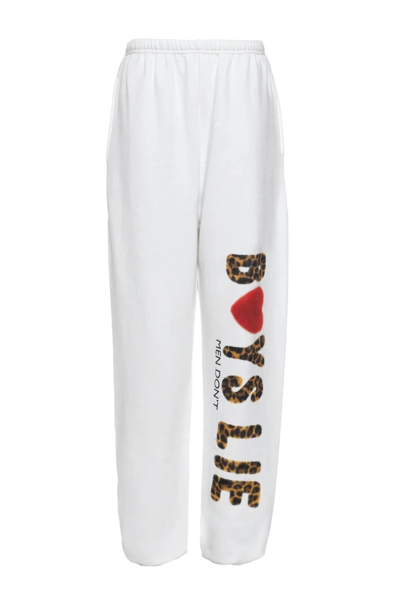 Shop Boys Lie Boys Lie Caitlyn Coded Kimmy Jogger Pant Jogger Bottoms for women – premium loungewear and festival fashion at Spoiled Brat