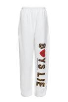 Shop Boys Lie Boys Lie Caitlyn Coded Kimmy Jogger Pant Jogger Bottoms for women – premium loungewear and festival fashion at Spoiled Brat