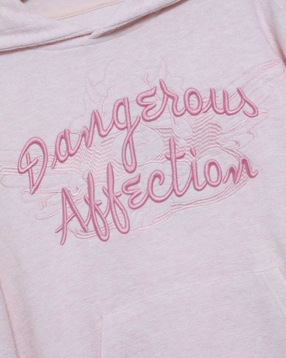 Shop Boys Lie Boys Lie Dangerous Affection V4 Racer Hoodie Hooded Sweatshirt for women – premium loungewear and festival fashion at Spoiled Brat
