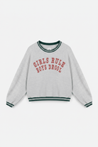 Shop Boys Lie Boys Lie Girls Rule Boys Drool Kara Crewneck Sweater Sweater for women – premium loungewear and festival fashion at Spoiled Brat