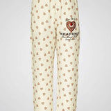Shop Boys Lie Boys Lie Heavenly Room Service PJ Printed Kimmy Pants as seen on Megan Fox Jogger Bottoms for women – premium loungewear and festival fashion at Spoiled Brat