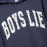 Shop Boys Lie Boys Lie In Too Deep Racer Hoodie as seen on Olivia Attwood Hooded Sweatshirt for women – premium loungewear and festival fashion at Spoiled Brat