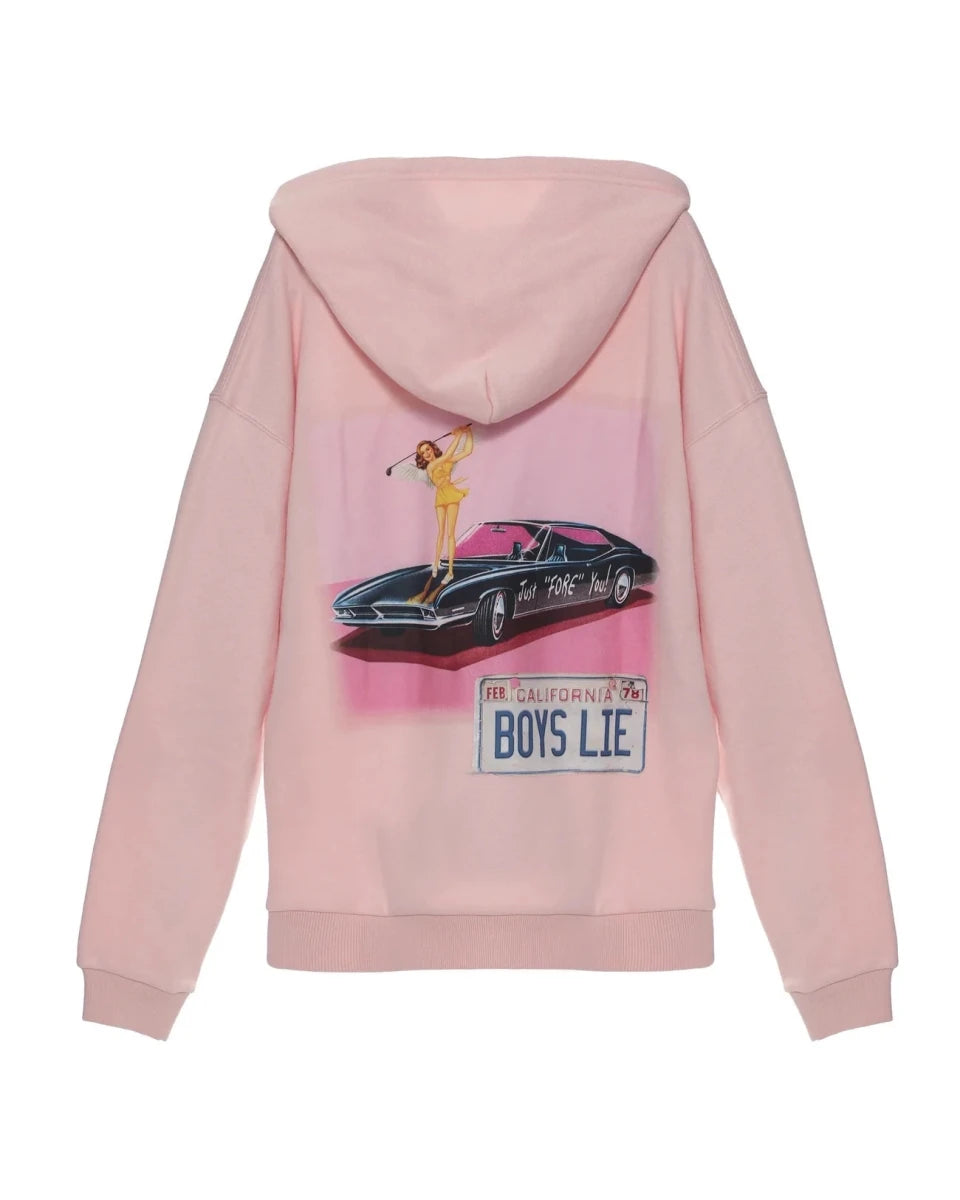 Shop Boys Lie Boys Lie Just Fore You Harley Zip Hoodie Zip Up Hoodie for women – premium loungewear and festival fashion at Spoiled Brat