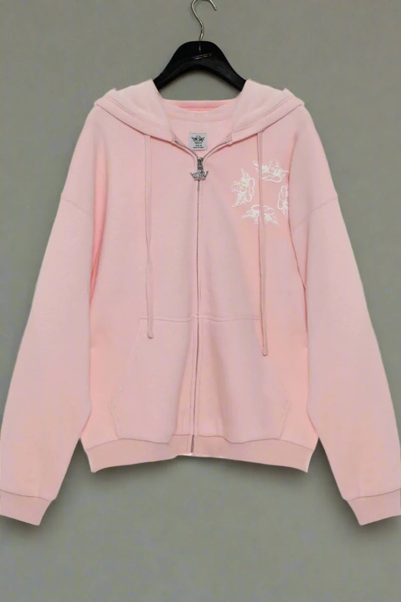 Shop Boys Lie Boys Lie Just Fore You Harley Zip Hoodie Zip Up Hoodie for women – premium loungewear and festival fashion at Spoiled Brat