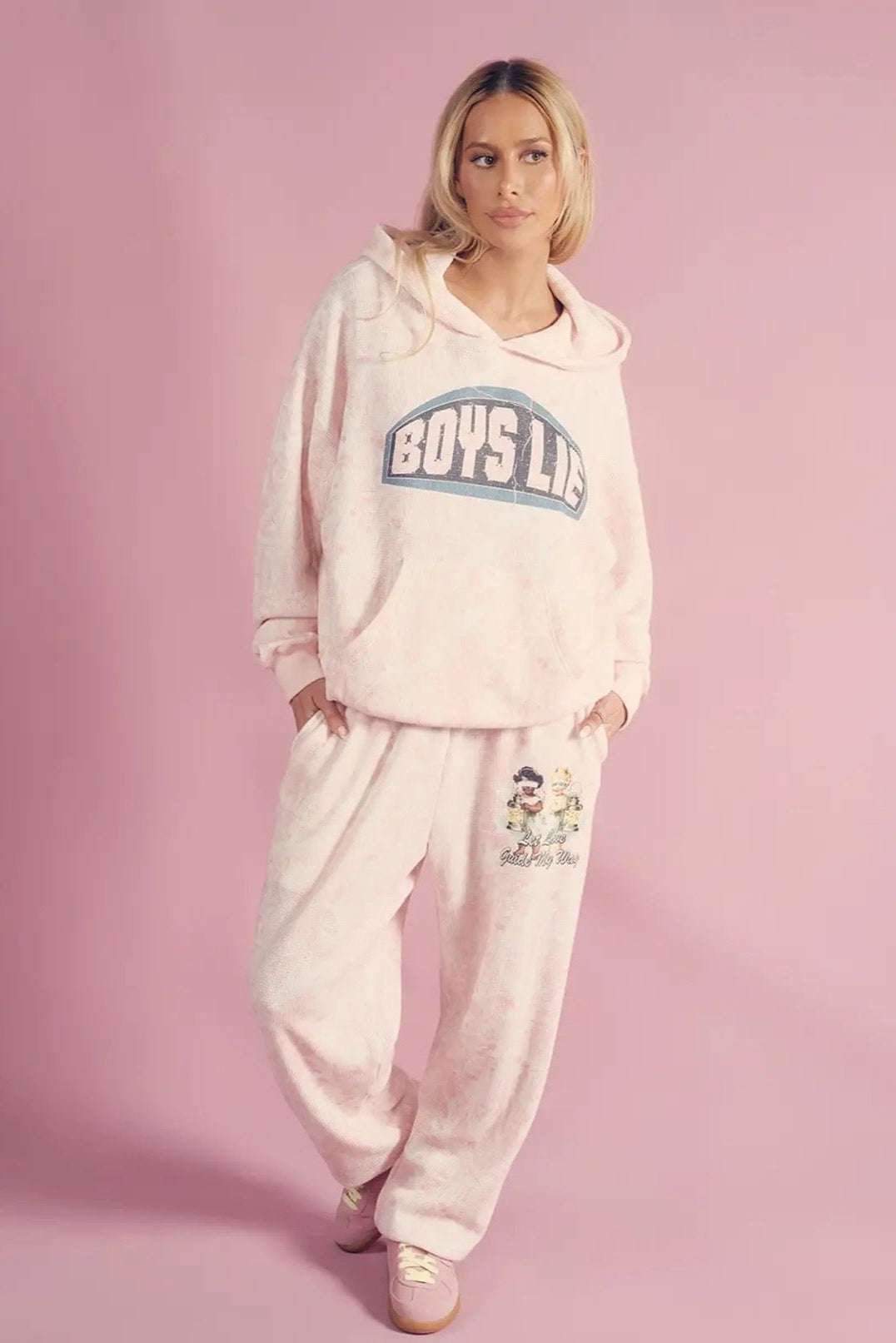 Boys Lie Let Love Guide My Way Kimmy Jogger Pant - Spoiled Brat