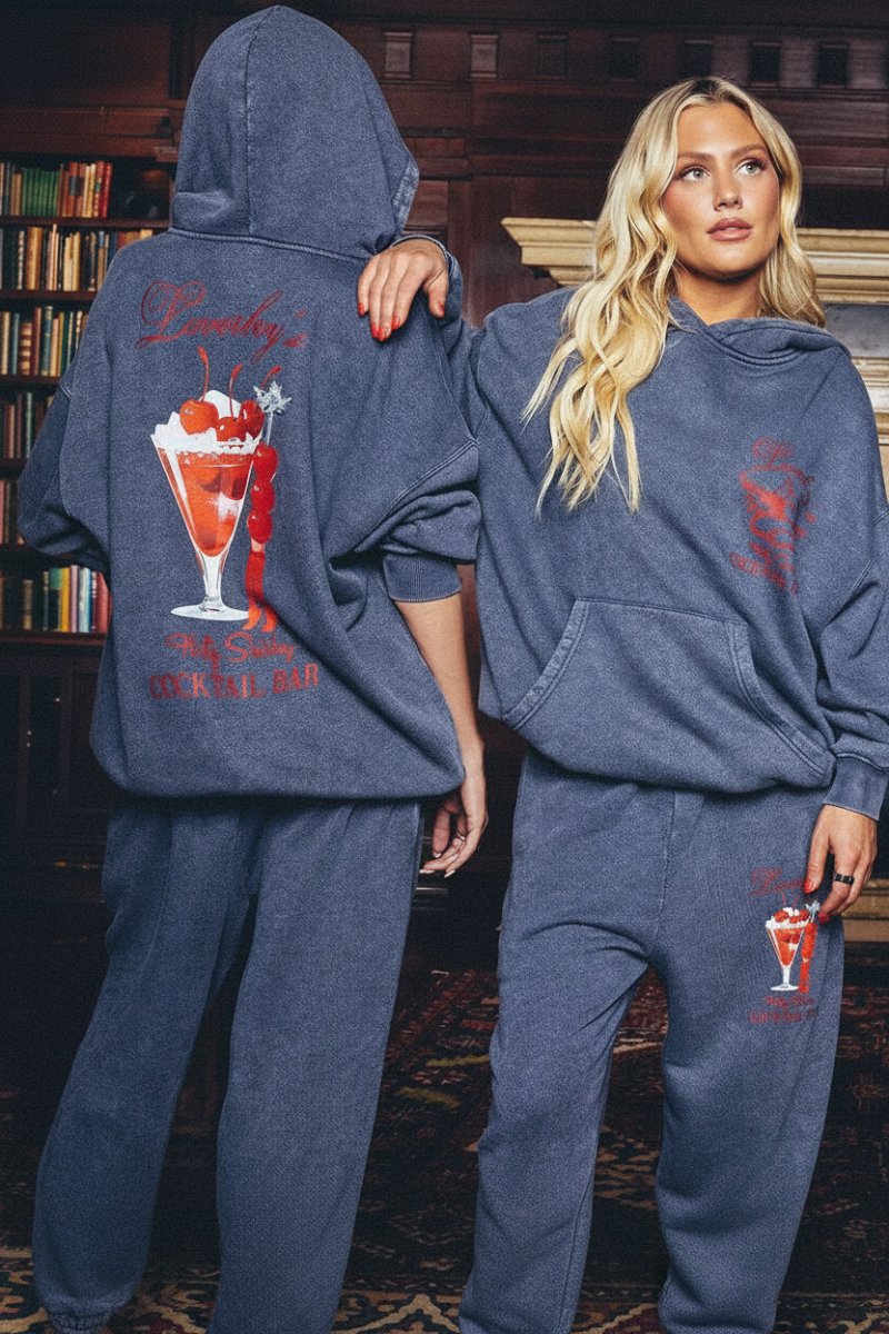 Shop Boys Lie Boys Lie Loverboy Flirty Shirley Racer Hoodie Sweater for women – premium loungewear and festival fashion at Spoiled Brat