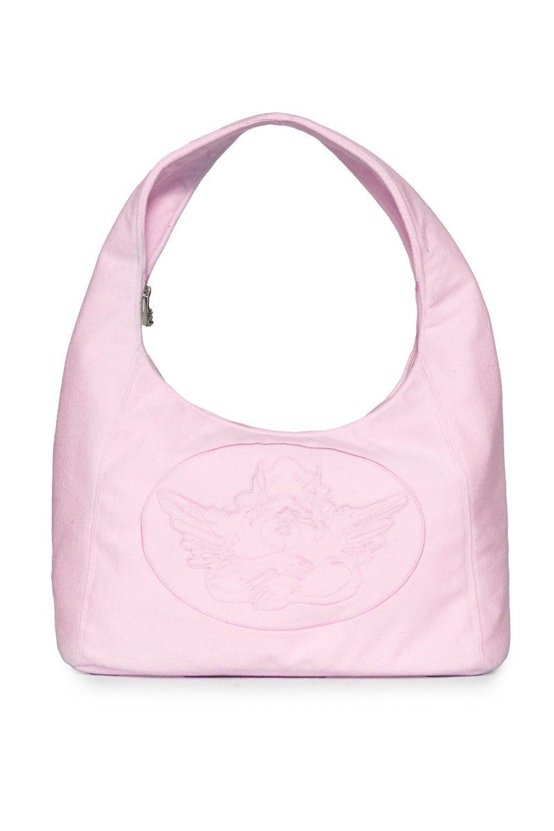 Shop Boys Lie Boys Lie Pink Cant Get Enough Tote Bag Handbag for women – premium loungewear and festival fashion at Spoiled Brat
