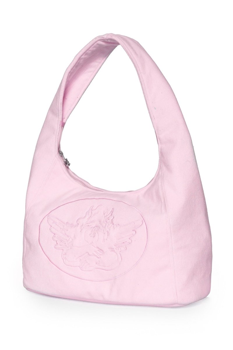 Shop Boys Lie Boys Lie Pink Cant Get Enough Tote Bag Handbag for women – premium loungewear and festival fashion at Spoiled Brat