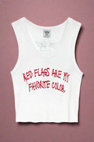 Boys Lie Red Flags Randy Tank Top - Spoiled Brat