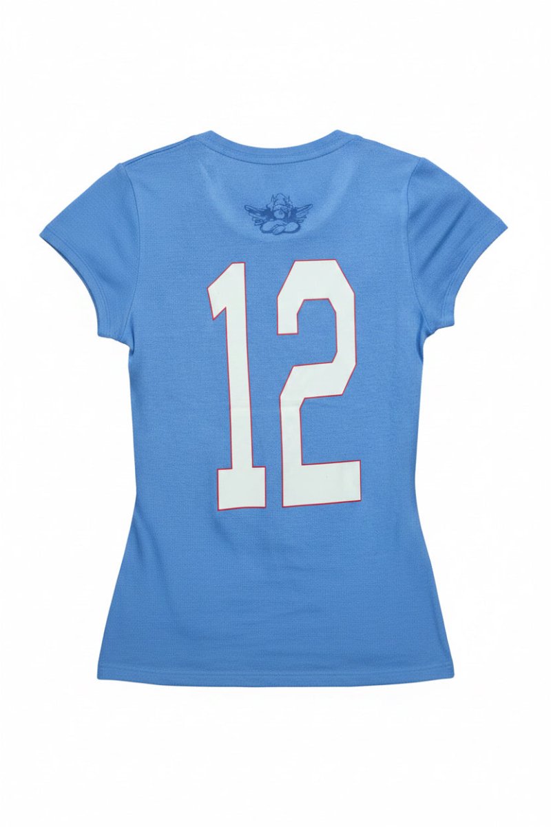 Shop Boys Lie Boys Lie Sporting Blues Baby Tee T-Shirt for women – premium loungewear and festival fashion at Spoiled Brat