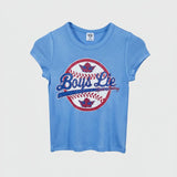 Shop Boys Lie Boys Lie Sporting Blues Baby Tee T-Shirt for women – premium loungewear and festival fashion at Spoiled Brat