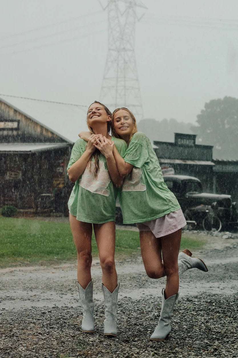 Boys Lie Stitch Me Up Boyfriend Tee - Spoiled Brat