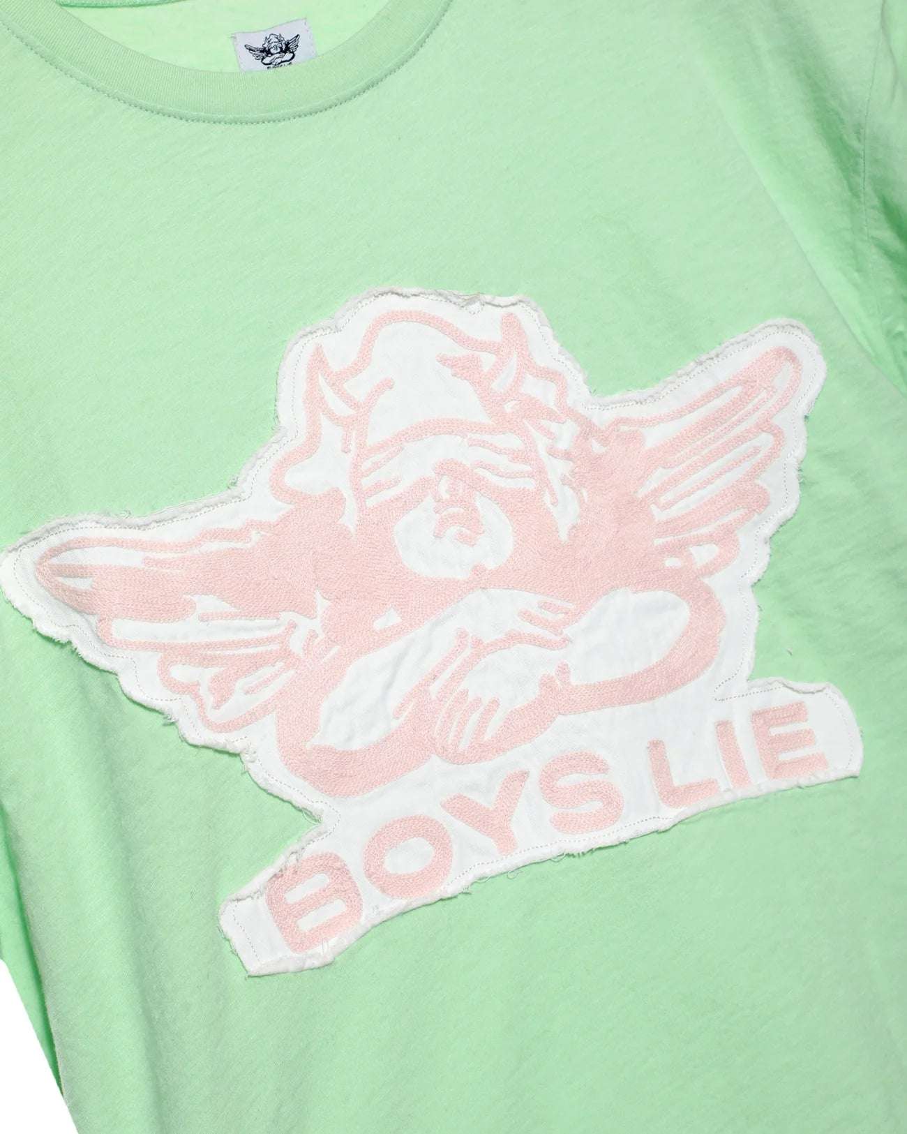 Boys Lie Stitch Me Up Boyfriend Tee - Spoiled Brat