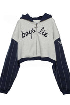 Boys Lie The Big Leaguer Alex Zip up Hoodie - Spoiled Brat