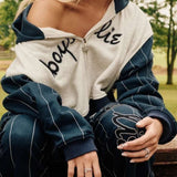 Shop Boys Lie Boys Lie The Big Leaguer Alex Zip up Hoodie Zip Up Hoodie for women – premium loungewear and festival fashion at Spoiled Brat