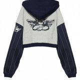 Shop Boys Lie Boys Lie The Big Leaguer Alex Zip up Hoodie Zip Up Hoodie for women – premium loungewear and festival fashion at Spoiled Brat