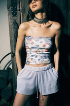 Shop Boys Lie Boys Lie Tie - Danna Tube Top Crop Top for women – premium loungewear and festival fashion at Spoiled Brat