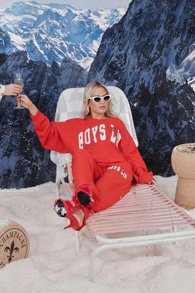 Shop Boys Lie Boys Lie Wrap Me In a Bow Kimmy Jogger Pants Jogger Bottoms for women – premium loungewear and festival fashion at Spoiled Brat