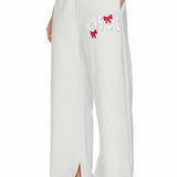 Shop Boys Lie Boys Lie Wrap Me In a Bow MM Jogger Pants Jogger Bottoms for women – premium loungewear and festival fashion at Spoiled Brat