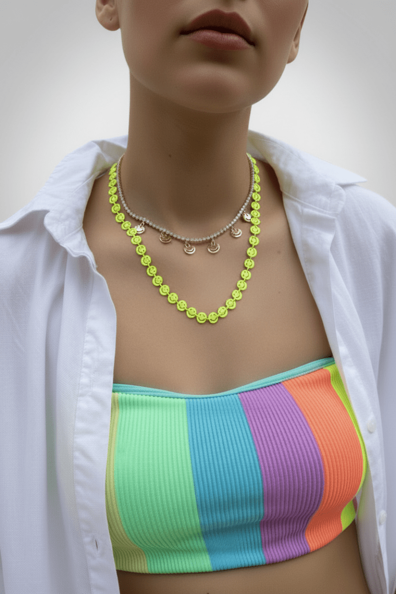 Shop Bracha Bracha All Smiles Necklace Necklace for women – premium loungewear and festival fashion at Spoiled Brat