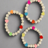 Shop Bracha Bracha Heart Coloured Bracelet Bracelet Bracelet for women – premium loungewear and festival fashion at Spoiled Brat