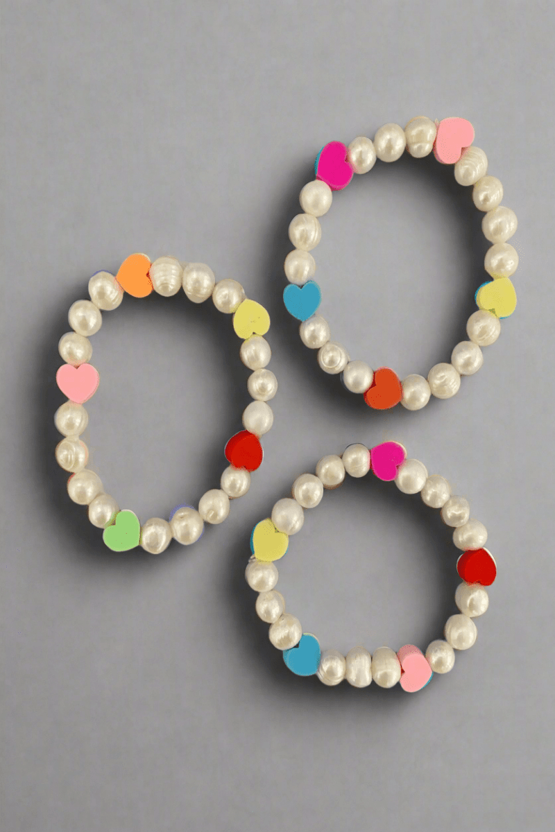 Shop Bracha Bracha Heart Coloured Bracelet Bracelet Bracelet for women – premium loungewear and festival fashion at Spoiled Brat