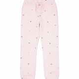 Shop Brunette The Label Brunette The Label "Be Kind" All Over Floral Oversized Joggers Sweatpants for women – premium loungewear and festival fashion at Spoiled Brat