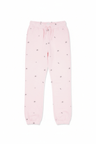 Shop Brunette The Label Brunette The Label "Be Kind" All Over Floral Oversized Joggers Sweatpants for women – premium loungewear and festival fashion at Spoiled Brat